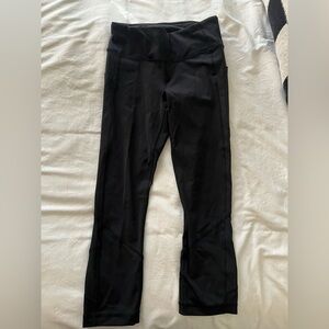 cropped lululemon leggings size 4